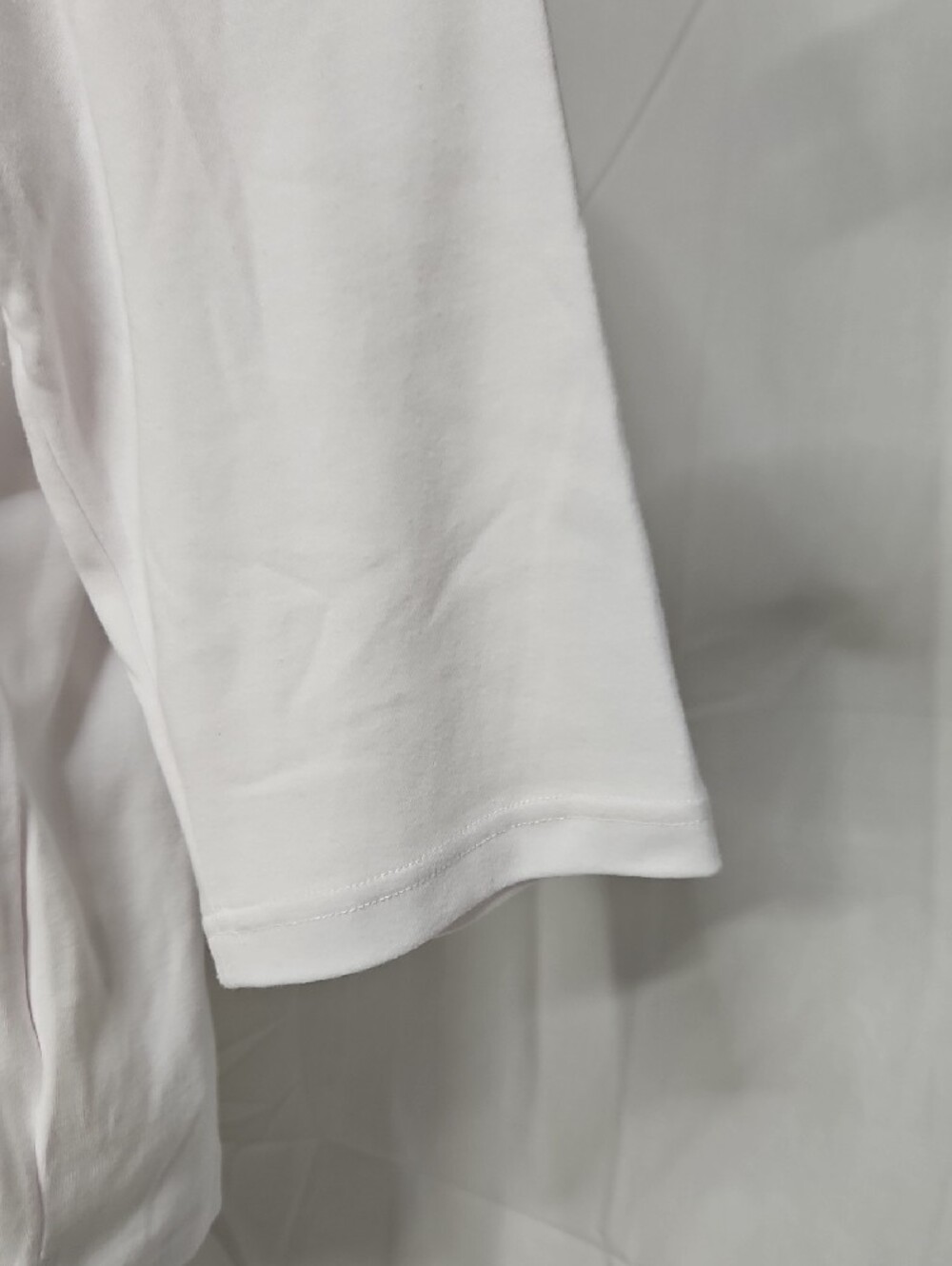 Blair White Long Sleeve Relaxed Crewneck Top - Picture 4 of 7